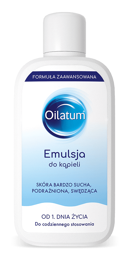 Emulsja do kąpieli dla skóry bardzo suchej, podrażnionej, swędzącej 250ml Oilatum